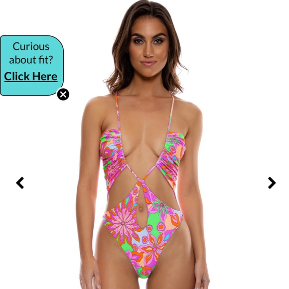 Luli Fama reversible cut out one piece bathing suit - Picture 6 of 11